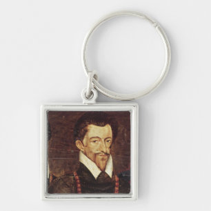 Portraits of Three Dukes of Guise Key Ring