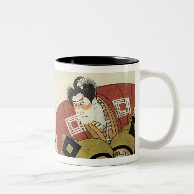 Portraits of Two Actors, 1803 Two-Tone Coffee Mug (Right)