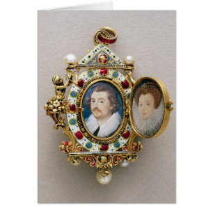 Portraits of unknown man and woman, c.1590
