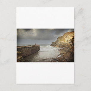 Portreath harbour postcard