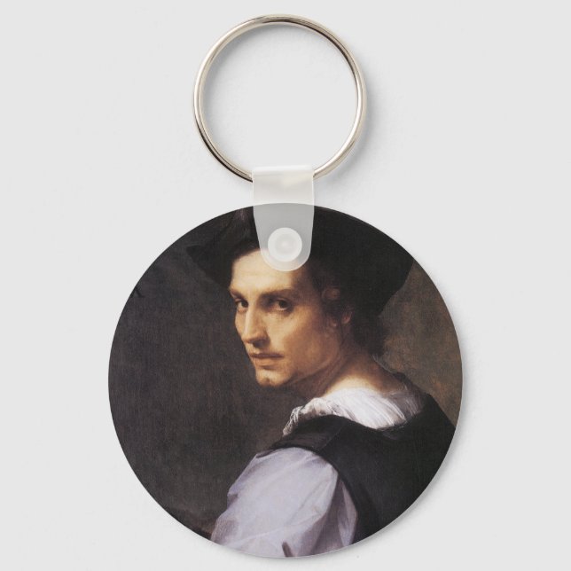 Portriat of a Young Man Key Ring (Front)