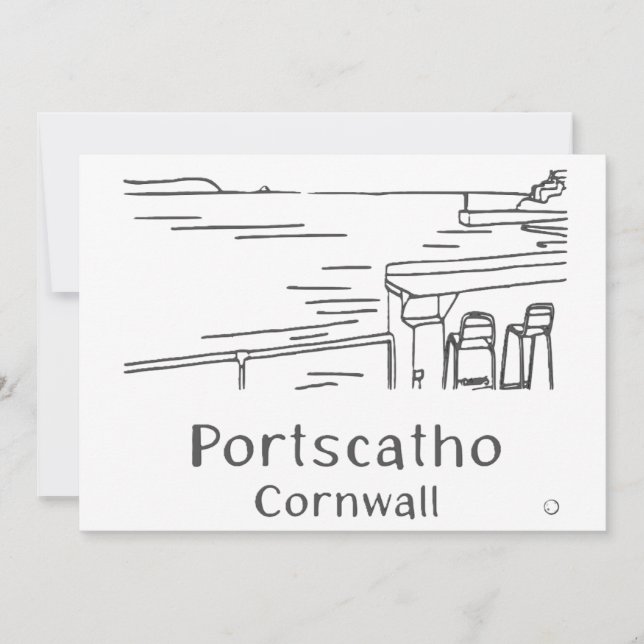 Portscatho Harbour Card (Front)