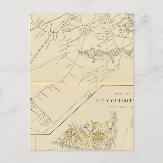 Portsmouth, city of Portsmouth Postcard (Front)