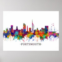 Portsmouth England Skyline