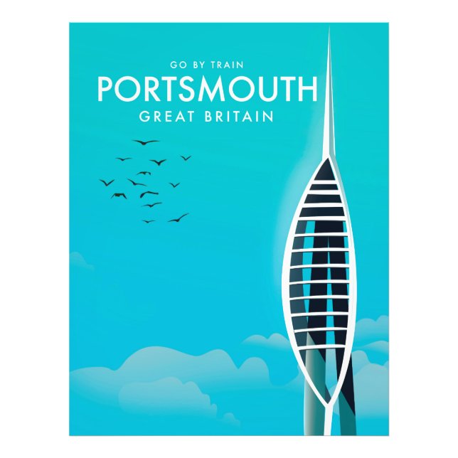 Portsmouth Great British Vacation poster (Front)