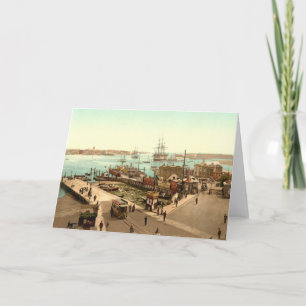 Portsmouth Harbour, Hampshire, England Card