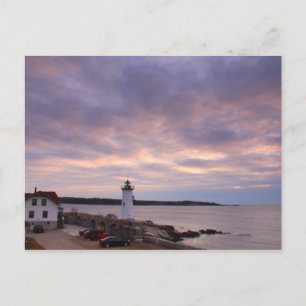 Portsmouth Harbour Lighthouse View from Fort Postcard