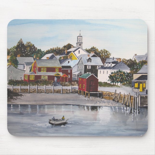 Portsmouth Harbour, New Hampshire Mouse Mat (Front)