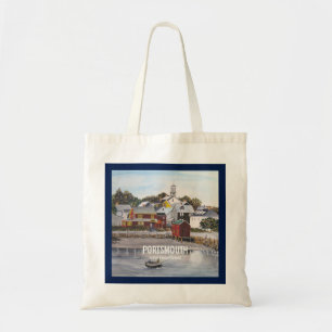 Portsmouth Harbour, New Hampshire Tote Bag