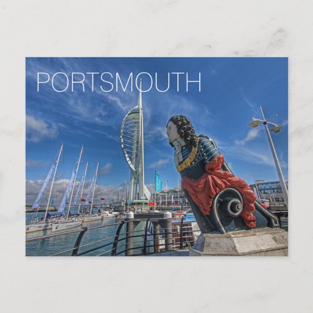 Portsmouth Holiday Postcard (Front)