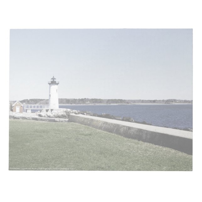 Portsmouth Lighthouse Notepad (Front)