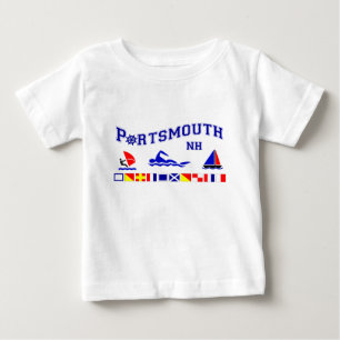 Portsmouth, NH Baby T-Shirt