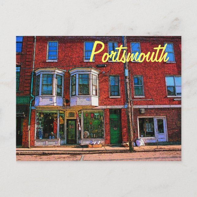 Portsmouth (NH) Postcard (Front)