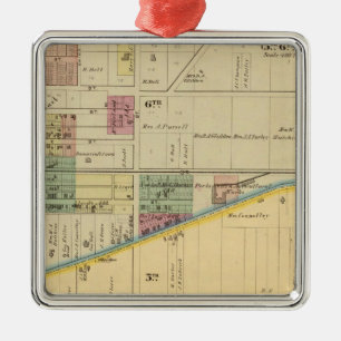 Portsmouth, Ohio Metal Tree Decoration