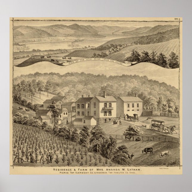 Portsmouth, Ohio Poster (Front)