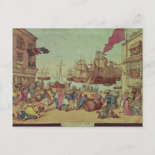 Portsmouth Point, 1811 Postcard