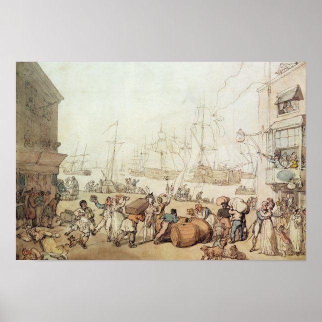 Portsmouth Point, 1811 Poster (Front)