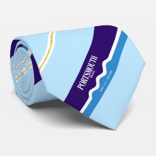 Portsmouth (Virginia) city flag Neck Tie