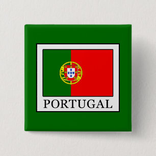 Portugal 15 Cm Square Badge