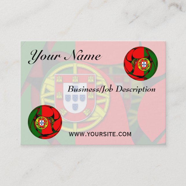 Portugal #1 business card (Front)