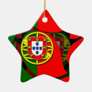 Portugal #1 ceramic tree decoration