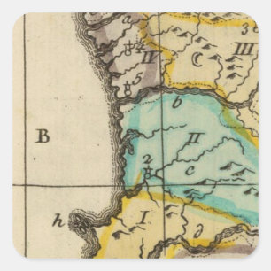Portugal 2 square sticker