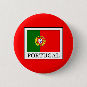 Portugal 6 Cm Round Badge