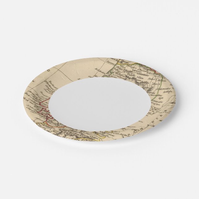 Portugal 7 paper plate (Angled)