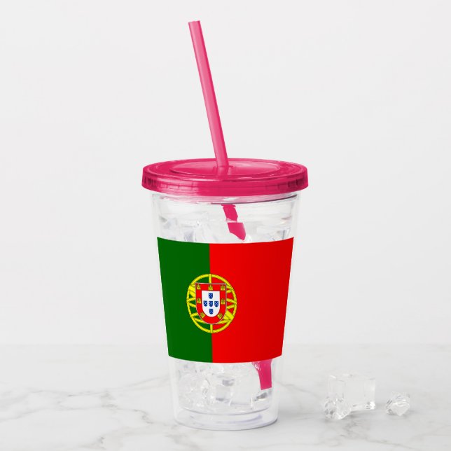 Portugal Acrylic Tumbler (Front Ice)