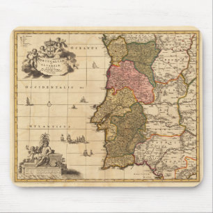 Portugal & Algarv*e Map Mousepad