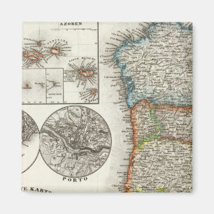 Portugal and Cape Verde Islands Magnet