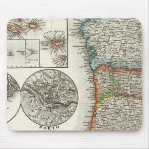 Portugal and Cape Verde Islands Mouse Mat