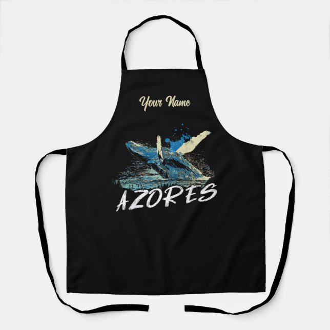 Portugal Azores islands, Humpback whale Apron (Front)