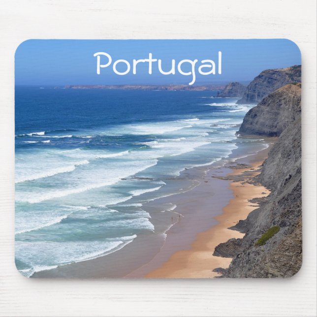 Portugal Beach Mouse Mat (Front)