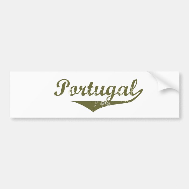 Portugal Bumper Sticker (Front)