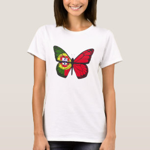PORTUGAL BUTTERFLY  T-Shirt