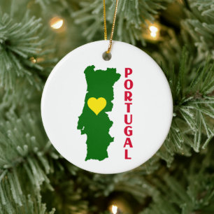 Portugal Ceramic Tree Decoration