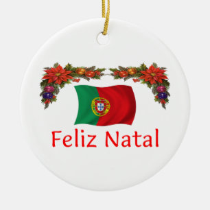 Portugal Christmas Ceramic Tree Decoration