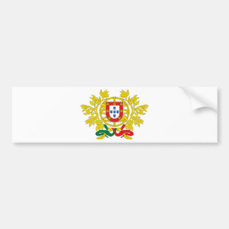 Portugal Coat of Arms Bumper Sticker