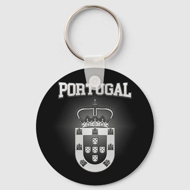 Portugal Coat of Arms Key Ring (Front)
