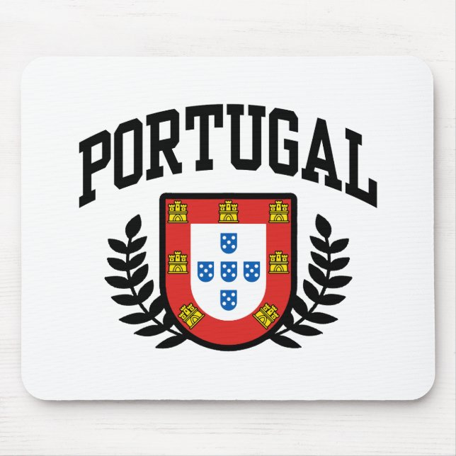 Portugal Coat of Arms Mouse Mat (Front)