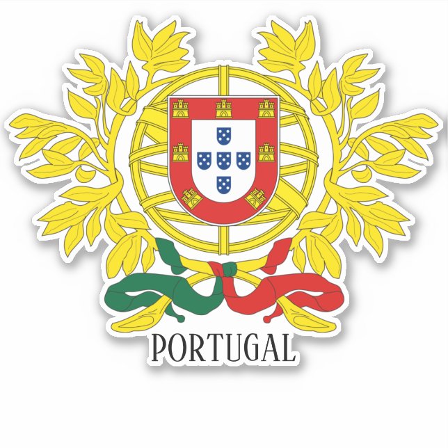 Portugal Coat Of Arms Patriotic (Front)