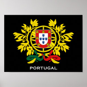 Portugal Coat of Arms Poster