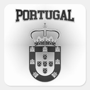 Portugal Coat of Arms Square Sticker