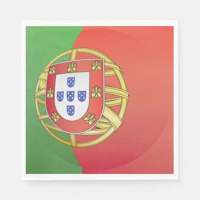 Portugal Crest Napkin (Front)