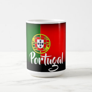 Portugal Darkened Flag Coffee Mug