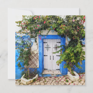 Portugal Door Greeting Card