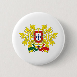 portugal emblem 6 cm round badge