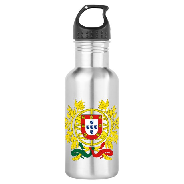 portugal emblem 710 ml water bottle (Front)