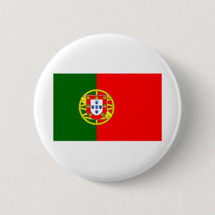 Portugal Flag 6 Cm Round Badge